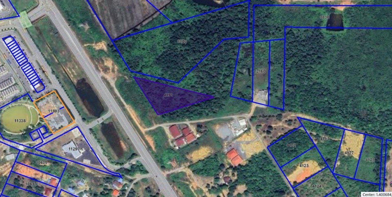 SP79 - TANAH PERTANIAN 1.954 EKAR - BUKIT PELALI PENGERANG.